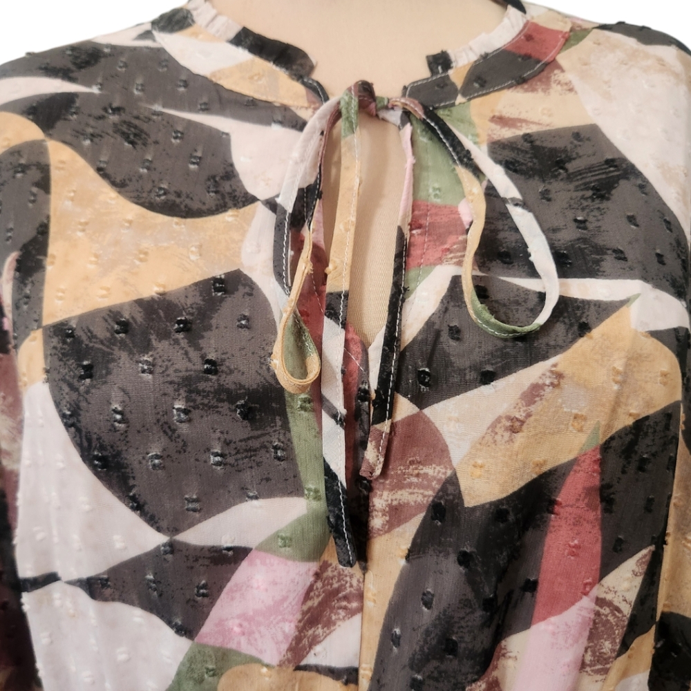 TORRID Clip Dot Front Keyhole Skater Dress - Size 2X - Picture 7 of 15